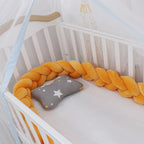 Gevlochten Babykussen met Comfortabele Bescherming en Elegante Uitstraling