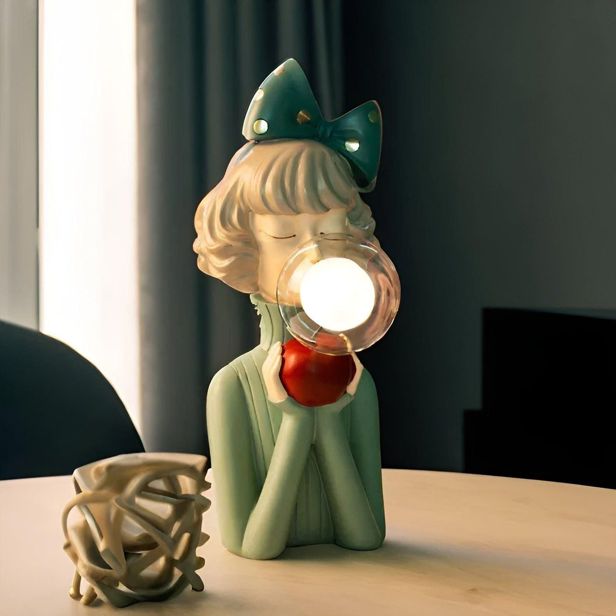 Decoratief Nachtlampje Met Bubbeldesign En LED-Verlichting