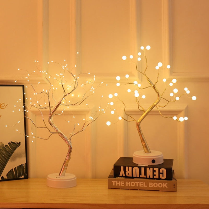 Sfeervolle Lichtboom Met Flexibele Takken En Dagelijkse Magische Ruimteverlichting