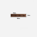 Houten Wandkapstok met Minimalistisch Ontwerp