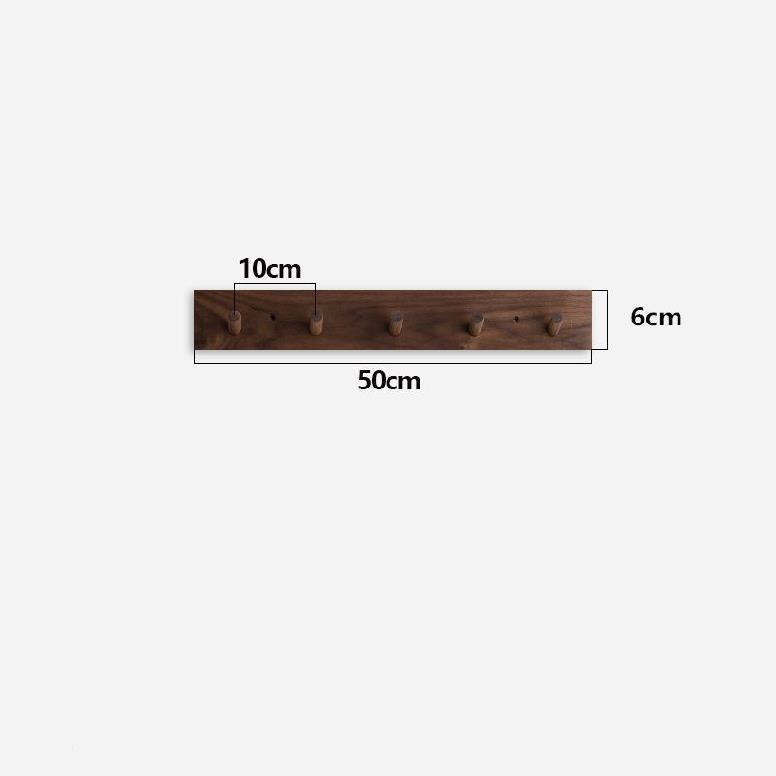 Houten Wandkapstok met Minimalistisch Ontwerp