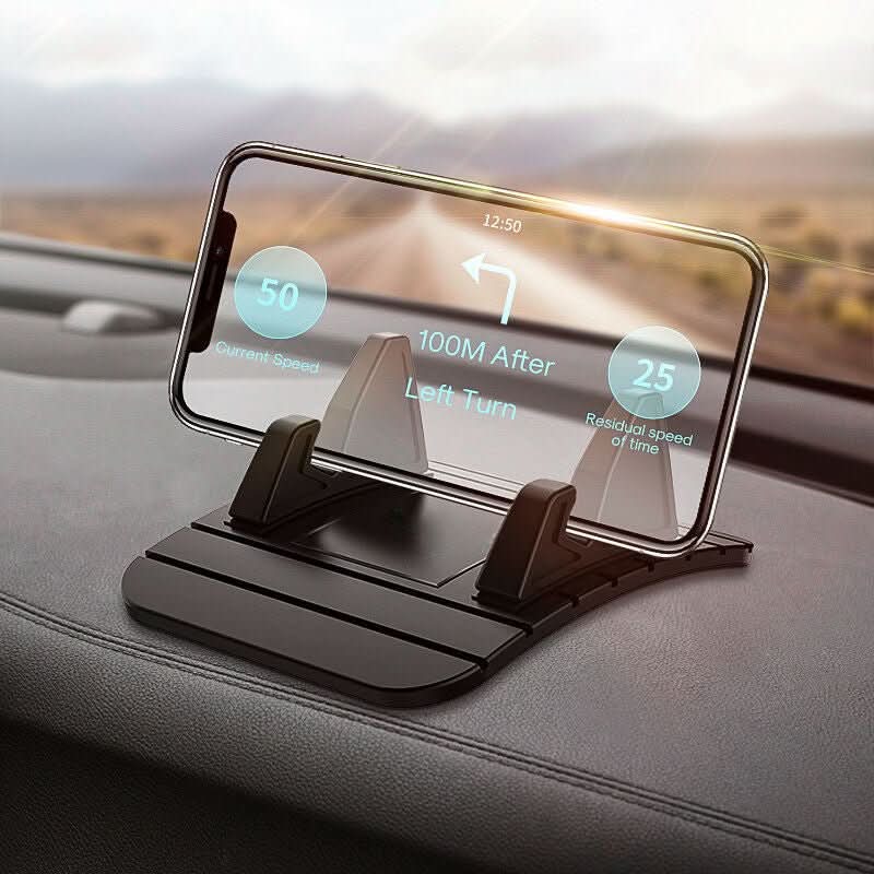 Telefoonhouder voor Dashboard met Antislip Siliconen Basis voor Auto