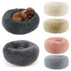 Donut Huisdierenbed Voor Katten En Honden Met Zachte Rand