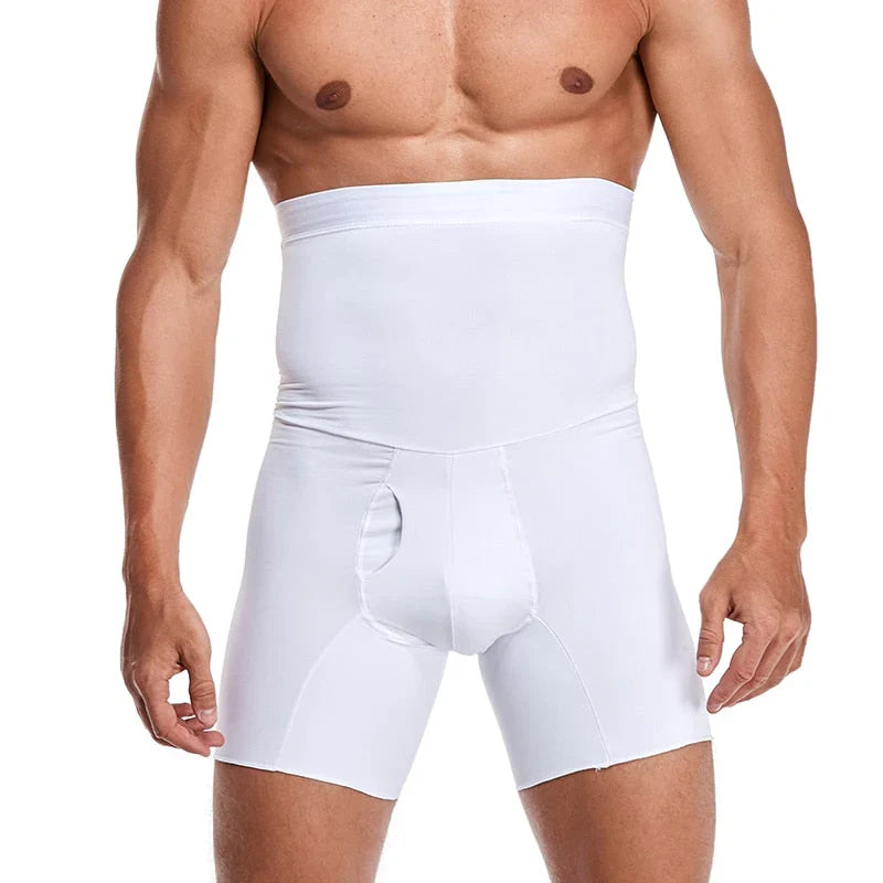 Mannen Buik Controle Shorts Met Hoge Taille Ontwerp