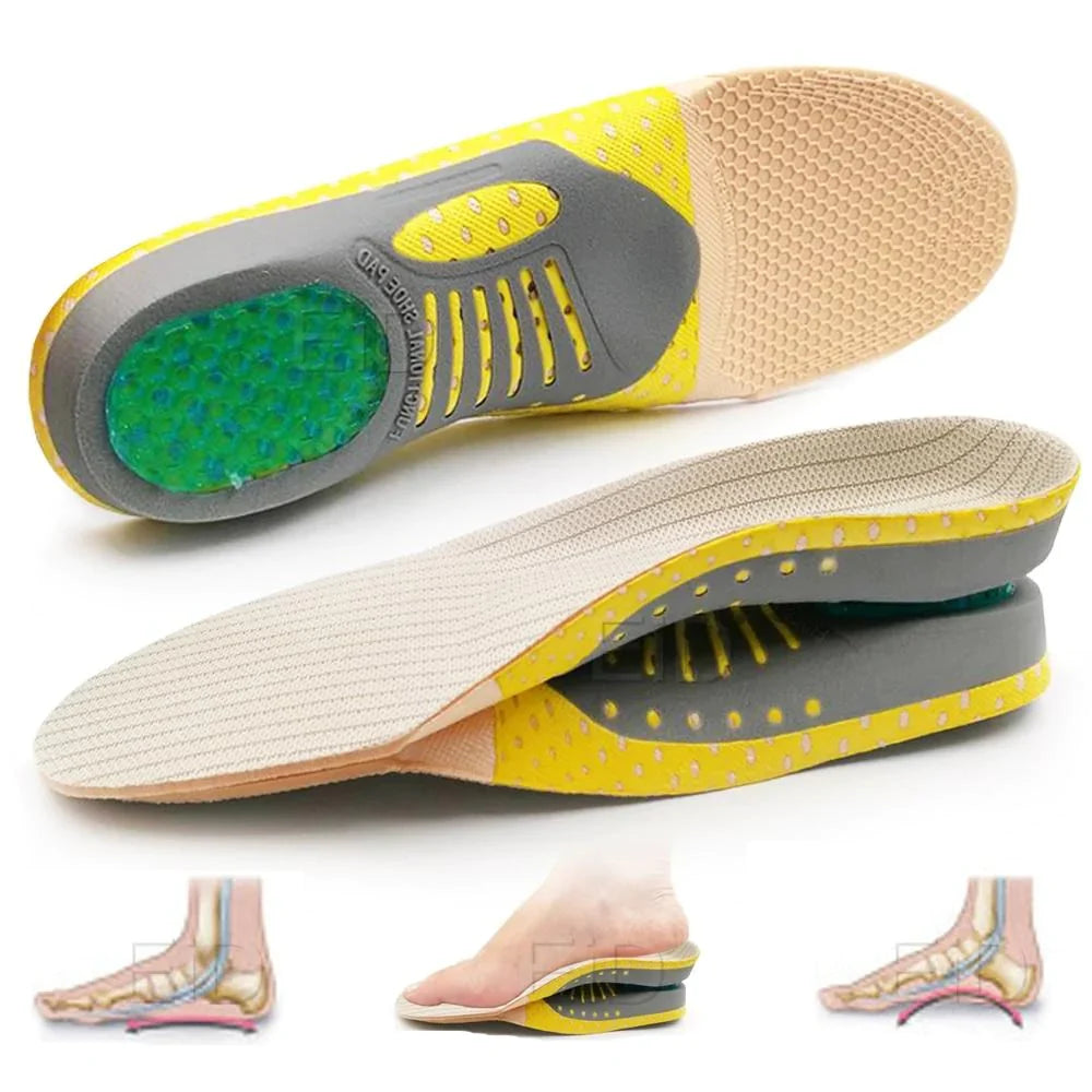 Premium Supportive Gel Inlegzolen Met Voetboog Ondersteuning
