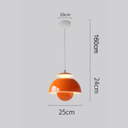 Scandinavische Hanglamp Met Gelaagde Kap En Zachte Lichtverspreiding