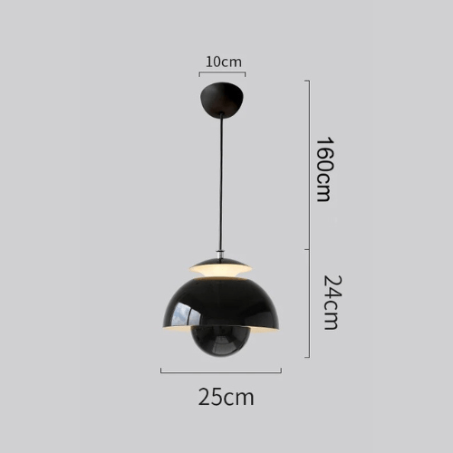 Scandinavische Hanglamp Met Gelaagde Kap En Zachte Lichtverspreiding