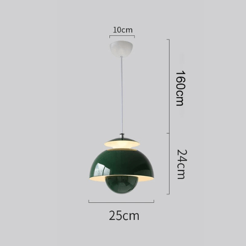 Scandinavische Hanglamp Met Gelaagde Kap En Zachte Lichtverspreiding