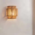 Bohemian Wandlamp Van Rotan En Touw Voor Warme Sfeerverlichting