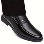 Heren Loafers met Slip‑On en Rond Neusontwerp
