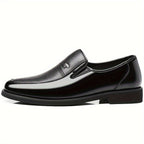 Heren Loafers met Slip‑On en Rond Neusontwerp