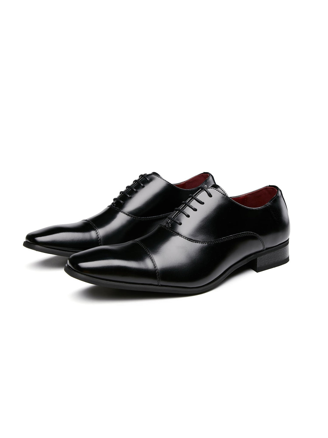 Heren Formele Veterschoenen met Gepolijste Afwerking