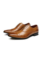 Heren Formele Veterschoenen met Gepolijste Afwerking