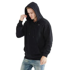 Verwarmde Hoodie Met Drie Warmtestanden En Geïntegreerde Oplaadfunctie Voor Koude Dagen