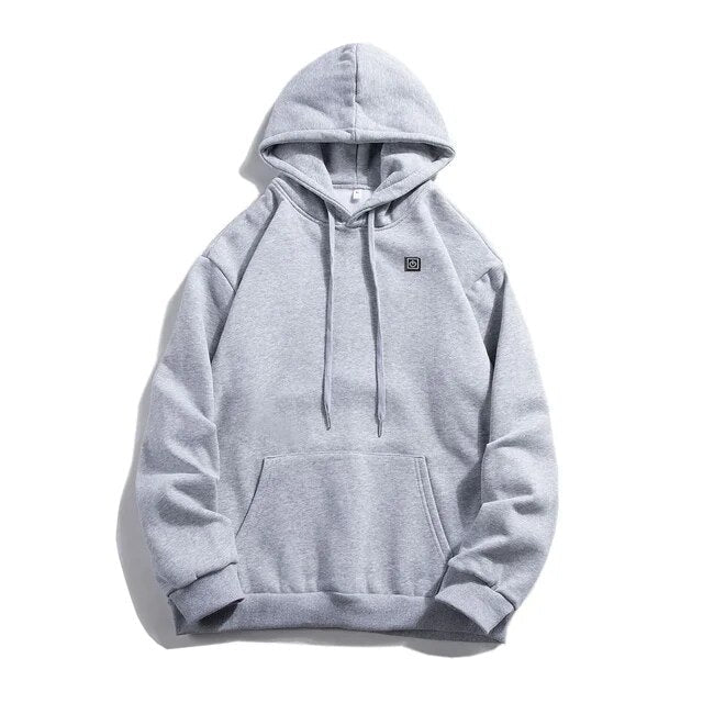 Verwarmde Hoodie Met Drie Warmtestanden En Geïntegreerde Oplaadfunctie Voor Koude Dagen