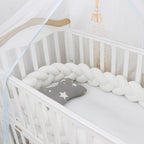 Gevlochten Babykussen met Comfortabele Bescherming en Elegante Uitstraling