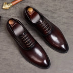 Heren Schoenen Met Klassieke Lijn En Duurzame Afwerking