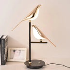 Wandlamp met Vogelaccent en Ledverlichting
