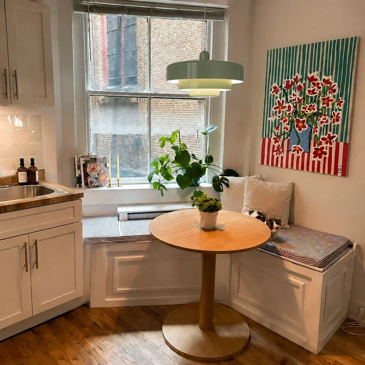 Drielaagse Design Hanglamp Met Schijfvorm Voor Moderne Interieurs