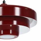 Drielaagse Design Hanglamp Met Schijfvorm Voor Moderne Interieurs