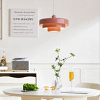 Drielaagse Design Hanglamp Met Schijfvorm Voor Moderne Interieurs