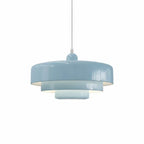 Drielaagse Design Hanglamp Met Schijfvorm Voor Moderne Interieurs