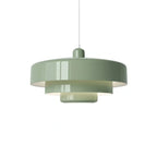 Drielaagse Design Hanglamp Met Schijfvorm Voor Moderne Interieurs