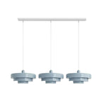 Drielaagse Design Hanglamp Met Schijfvorm Voor Moderne Interieurs