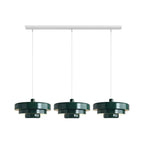 Drielaagse Design Hanglamp Met Schijfvorm Voor Moderne Interieurs