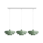 Drielaagse Design Hanglamp Met Schijfvorm Voor Moderne Interieurs