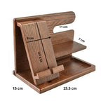 Multifunctionele Bureau Organizer Met Telefoonhouder Voor Een Opgeruimde Werkplek