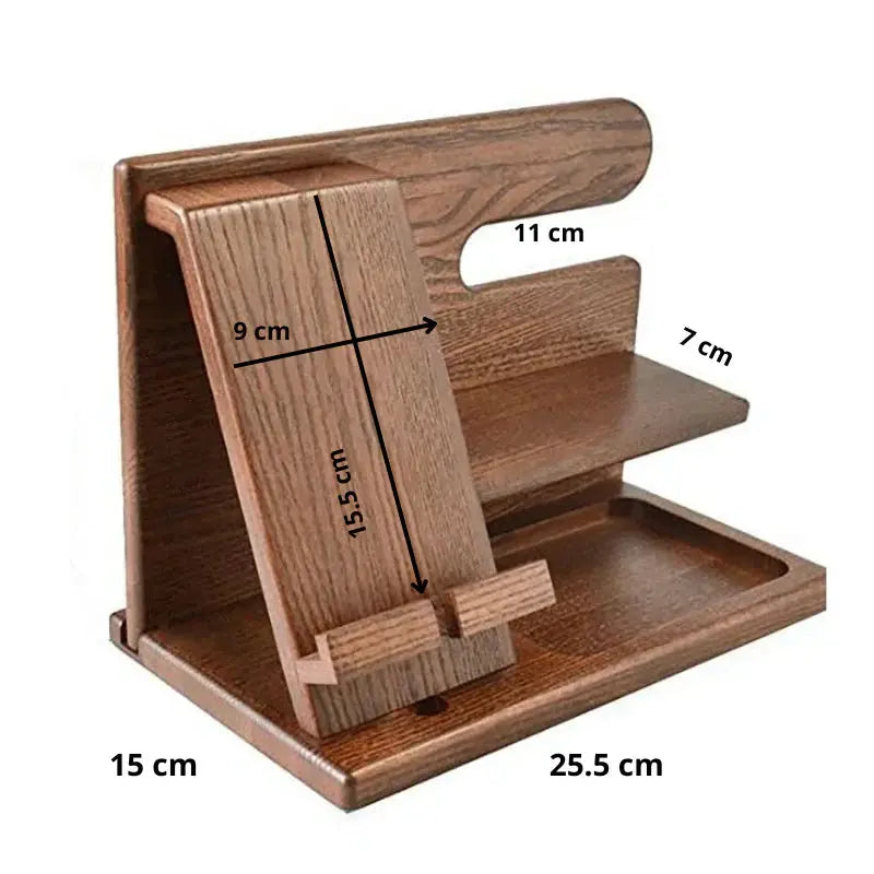 Multifunctionele Bureau Organizer Met Telefoonhouder Voor Een Opgeruimde Werkplek