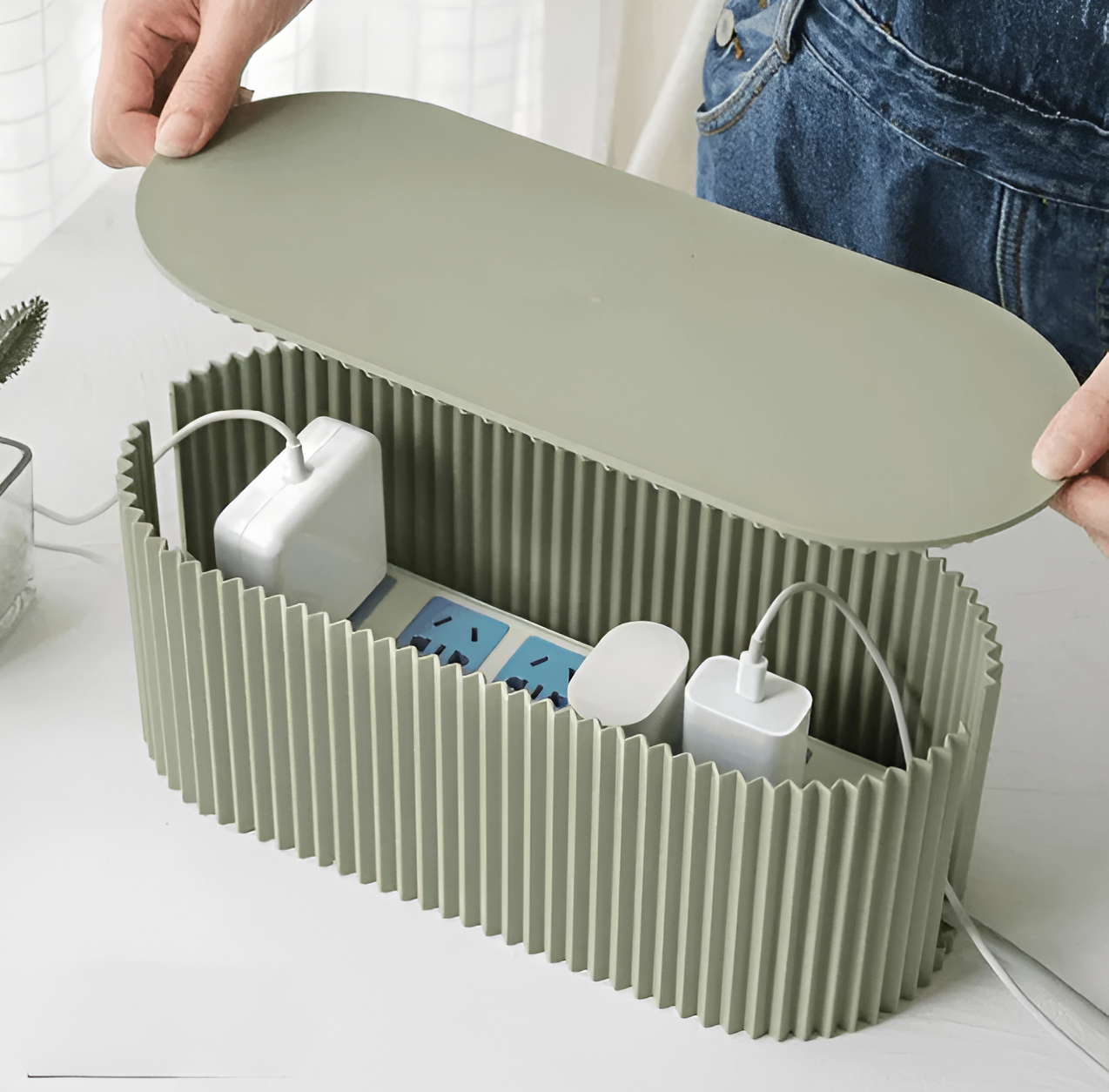 Opbergdoos voor Kabels met Minimalistisch Ontwerp