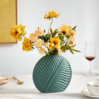 Keramische Vaas met Matte Afwerking en Scandinavische Eenvoud