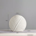 Keramische Vaas met Matte Afwerking en Scandinavische Eenvoud