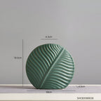 Keramische Vaas met Matte Afwerking en Scandinavische Eenvoud