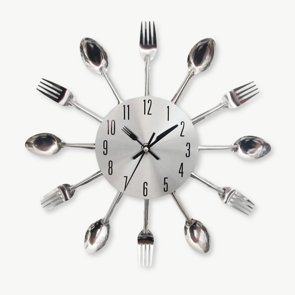 Wandklok met Modern Ontwerp en Stil Quartz Mechanisme