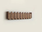 Houten Wandkapstok met Pianotoets Ontwerp