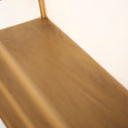 Wandplank van Metaal met Open Draadframe voor Planten en Decoratie