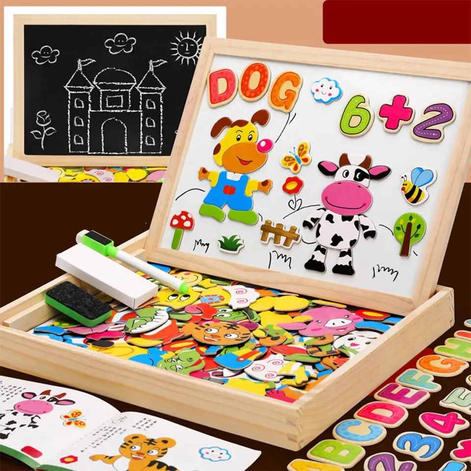 Tekenbord met Dubbele Schrijfzijde voor Creatief Kinderspel