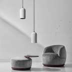 Minimalistische Plafondlamp Van Hars Met Moderne Uitstraling