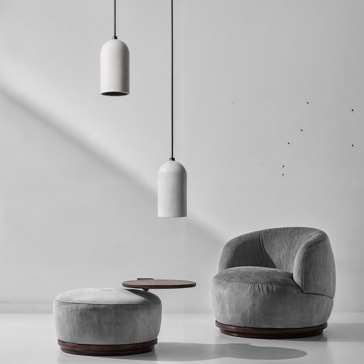 Minimalistische Plafondlamp Van Hars Met Moderne Uitstraling
