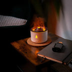 USB-aromadiffuser met vulkaaneffect en LED-verlichting