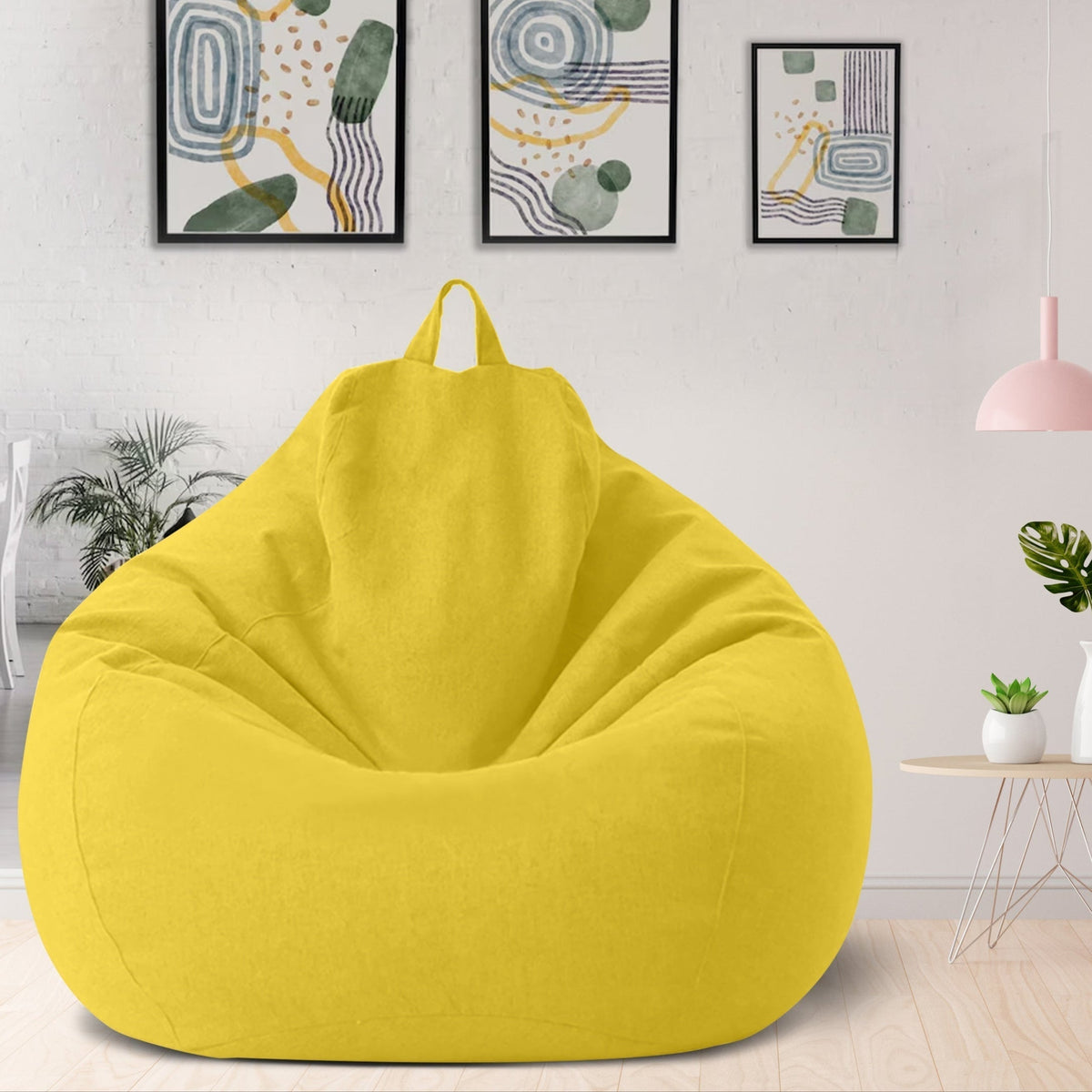 Zitzakhoes Met Ergonomische Vorm En Wasbare Bekleding Voor Comfortabel Loungen