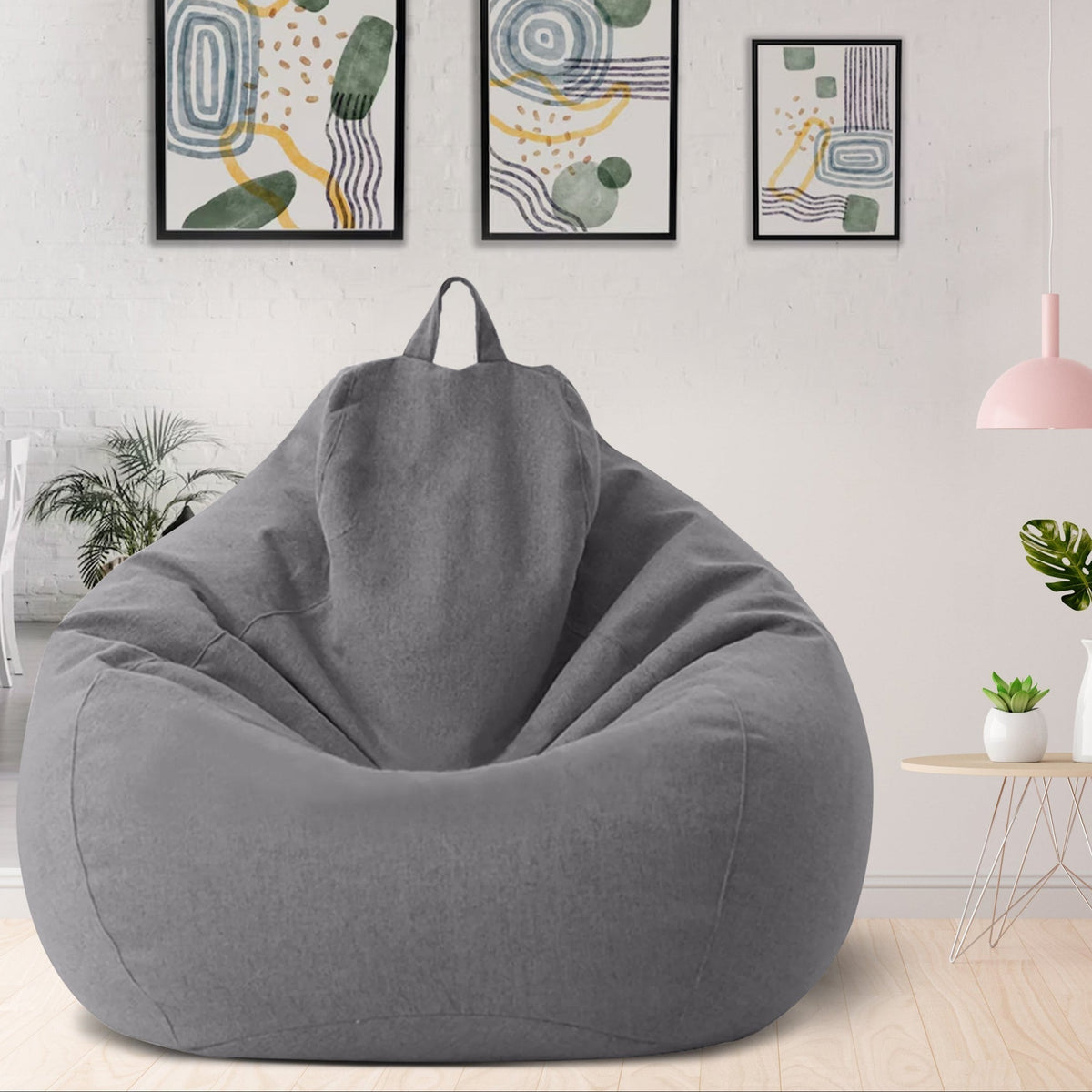 Zitzakhoes Met Ergonomische Vorm En Wasbare Bekleding Voor Comfortabel Loungen