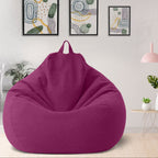 Zitzakhoes Met Ergonomische Vorm En Wasbare Bekleding Voor Comfortabel Loungen