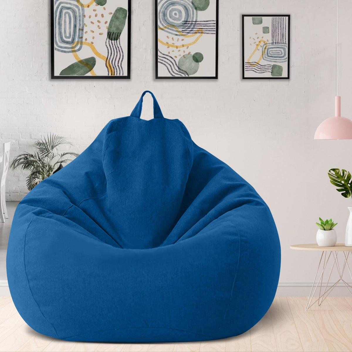 Zitzakhoes Met Ergonomische Vorm En Wasbare Bekleding Voor Comfortabel Loungen