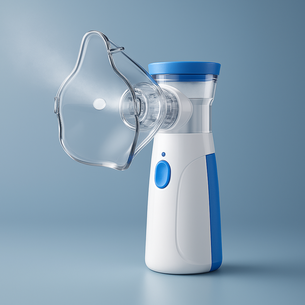 Draagbare Inhalator met Ultrasone Neveltechniek voor Thuis en Onderweg