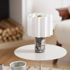 Marmeren LED Tafellamp met Touchbediening voor een Stijlvol Interieur