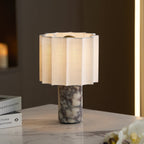Marmeren LED Tafellamp met Touchbediening voor een Stijlvol Interieur